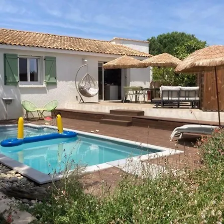 بيت للعطل Au Calme Vue Rare Pinede Proche Et Montpellier