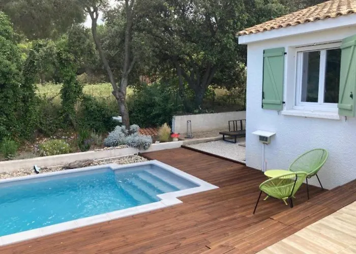 Au Calme Vue Rare Pinede Proche Et Montpellier Holiday home Perols