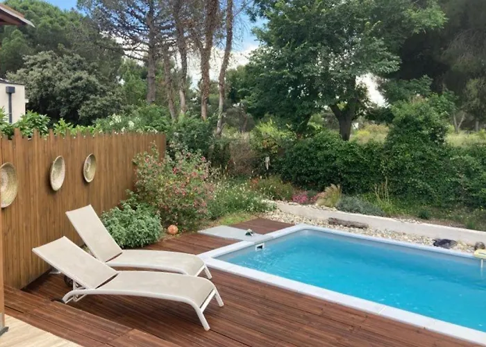 Au Calme Vue Rare Pinede Proche Et Montpellier *